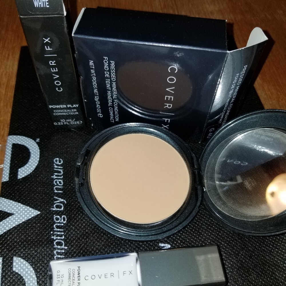 UNUSED/Unswatched CoverFX Foundation & concealer